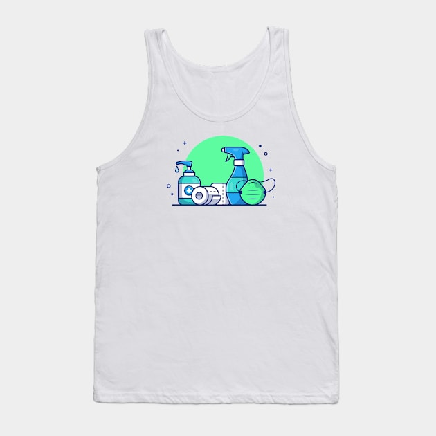 Desinfectant cartoon Tank Top by Catalyst Labs